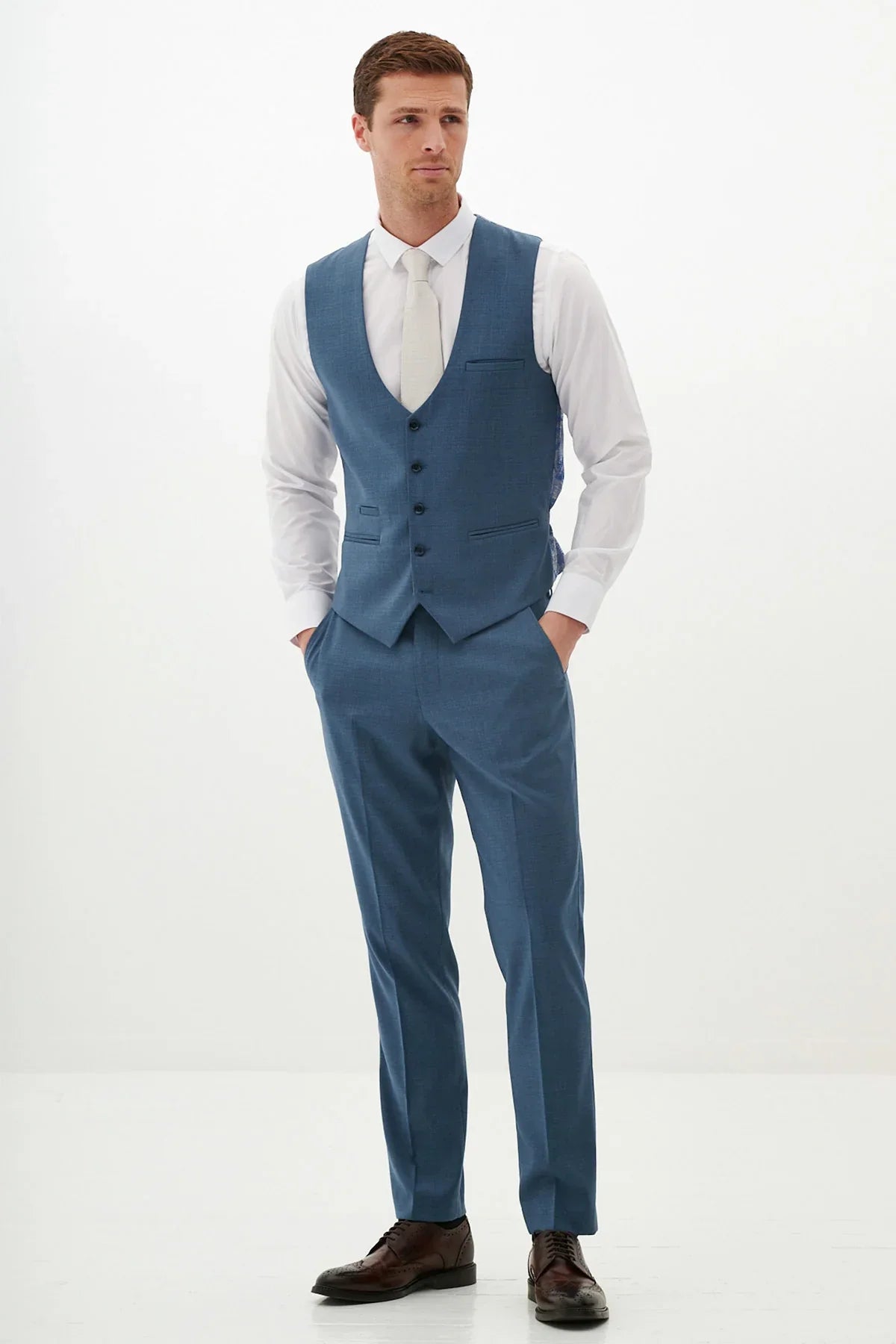 Marc Darcy – Gilet Finley Bleu Canard