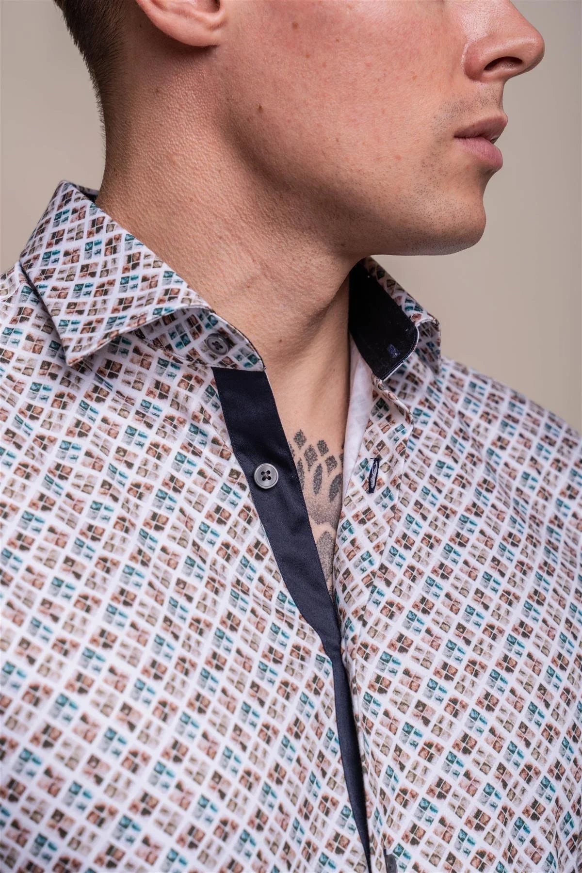 Chemise Cavani Keats coupe ajustée