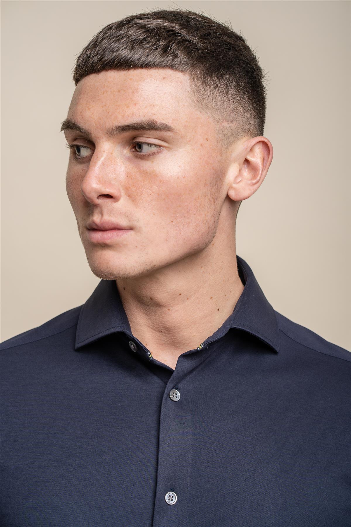 Chemise Cavani Ashley bleu marine