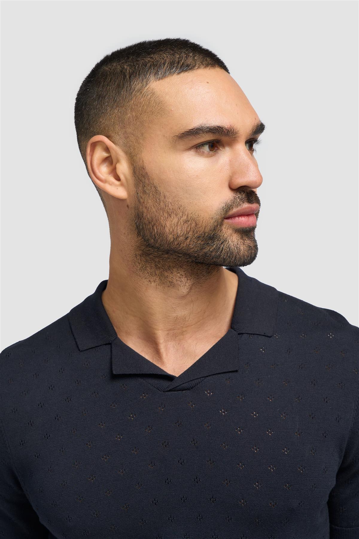 Polo Cavani Alfan bleu marine