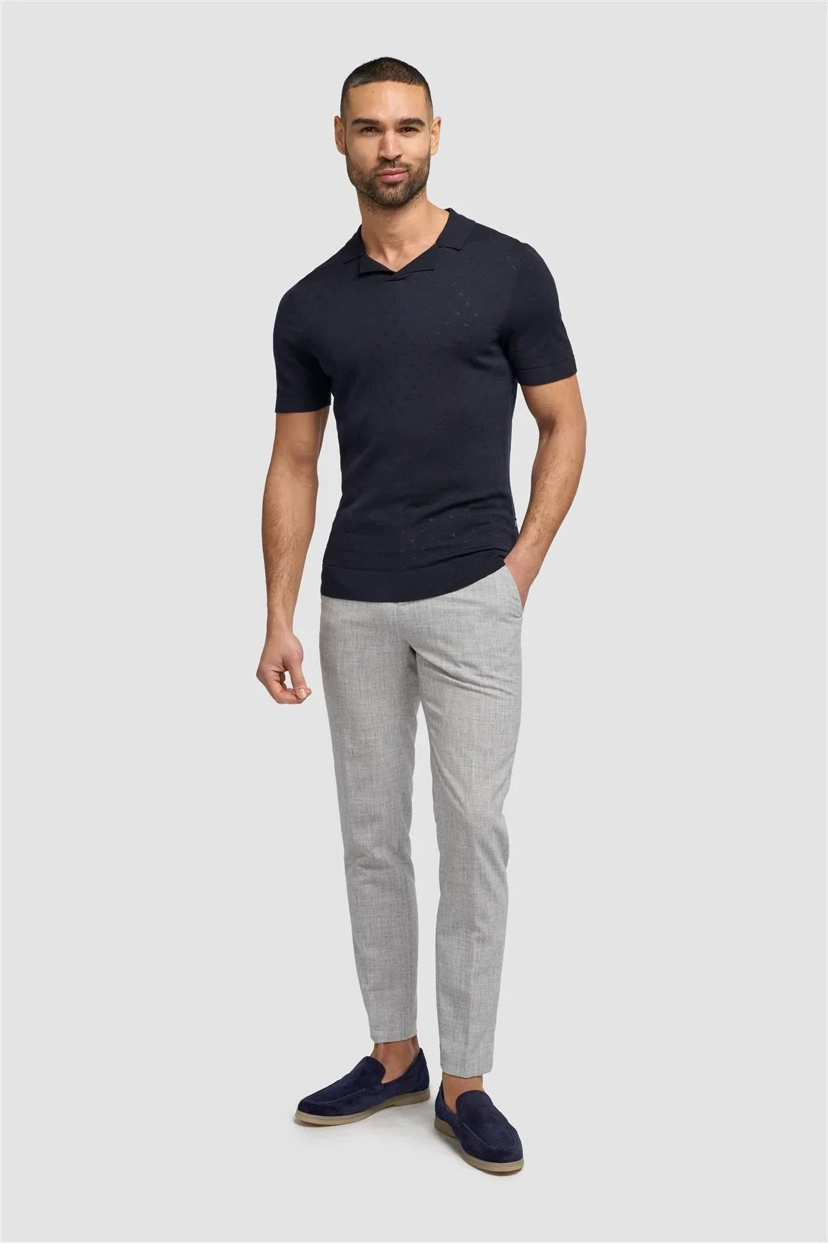 Polo Cavani Alfan bleu marine