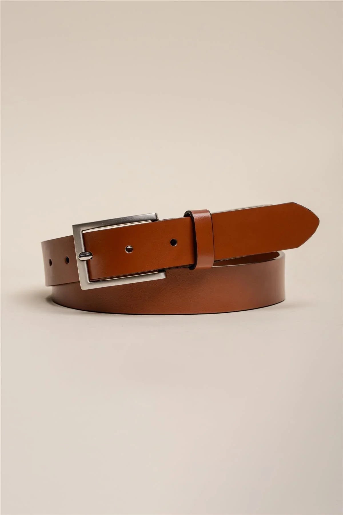 Ceinture en cuir Cavani – BT05 Marron clair
