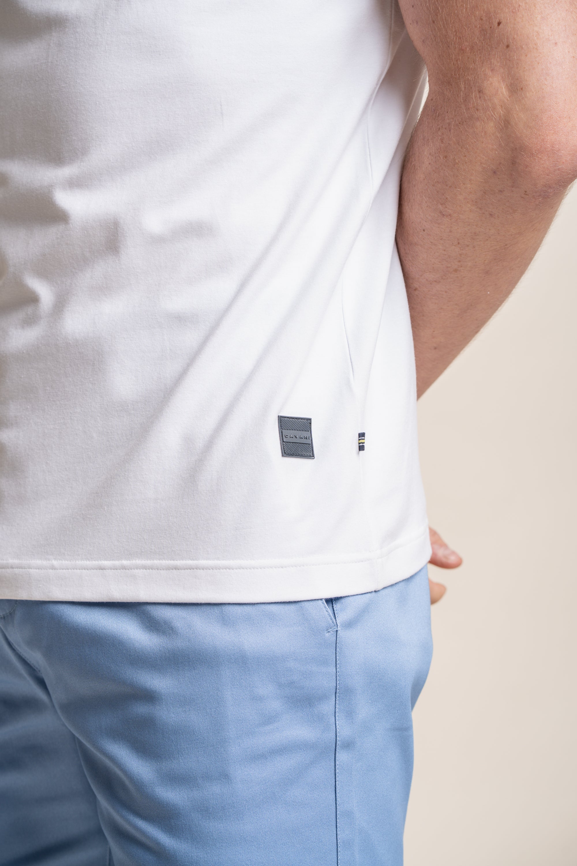 Polo Cavani Kelsey blanc