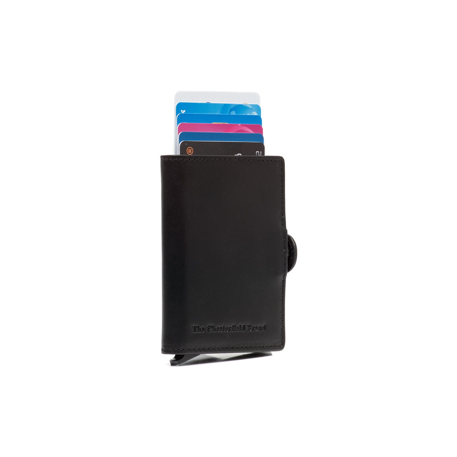 Porte-cartes en cuir - The Chesterfield Brand Lagos noir