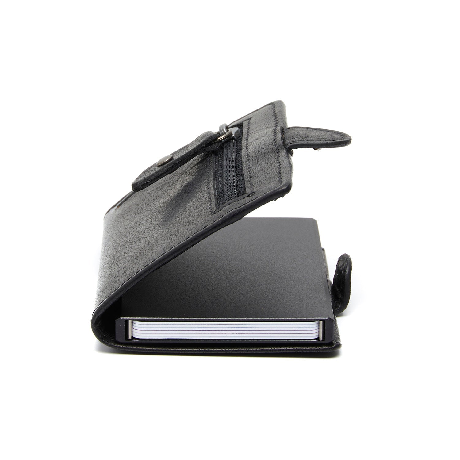 Porte-cartes en cuir - The Chesterfield Brand Baldwin noir