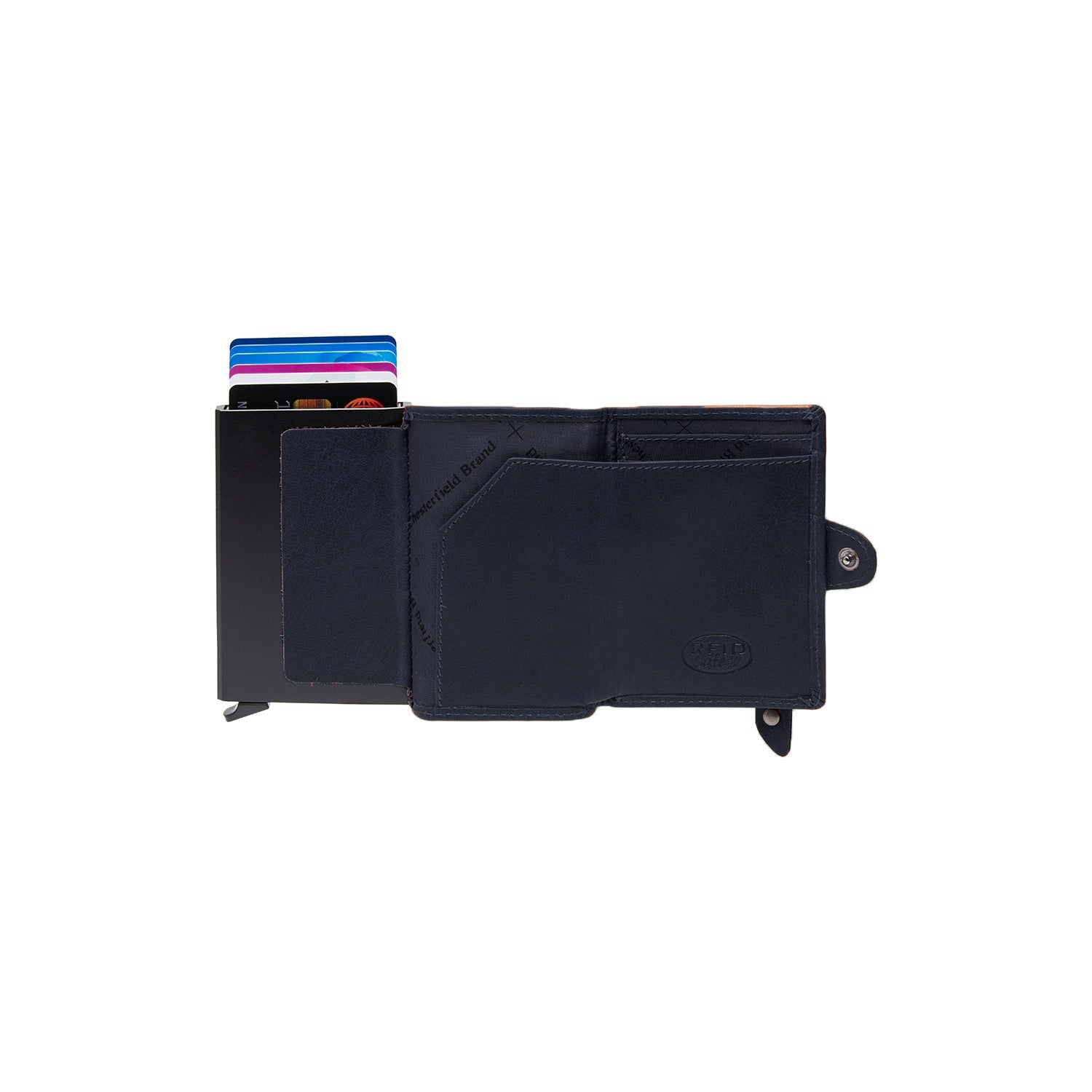 Porte-cartes en cuir - The Chesterfield Brand Baldwin marine