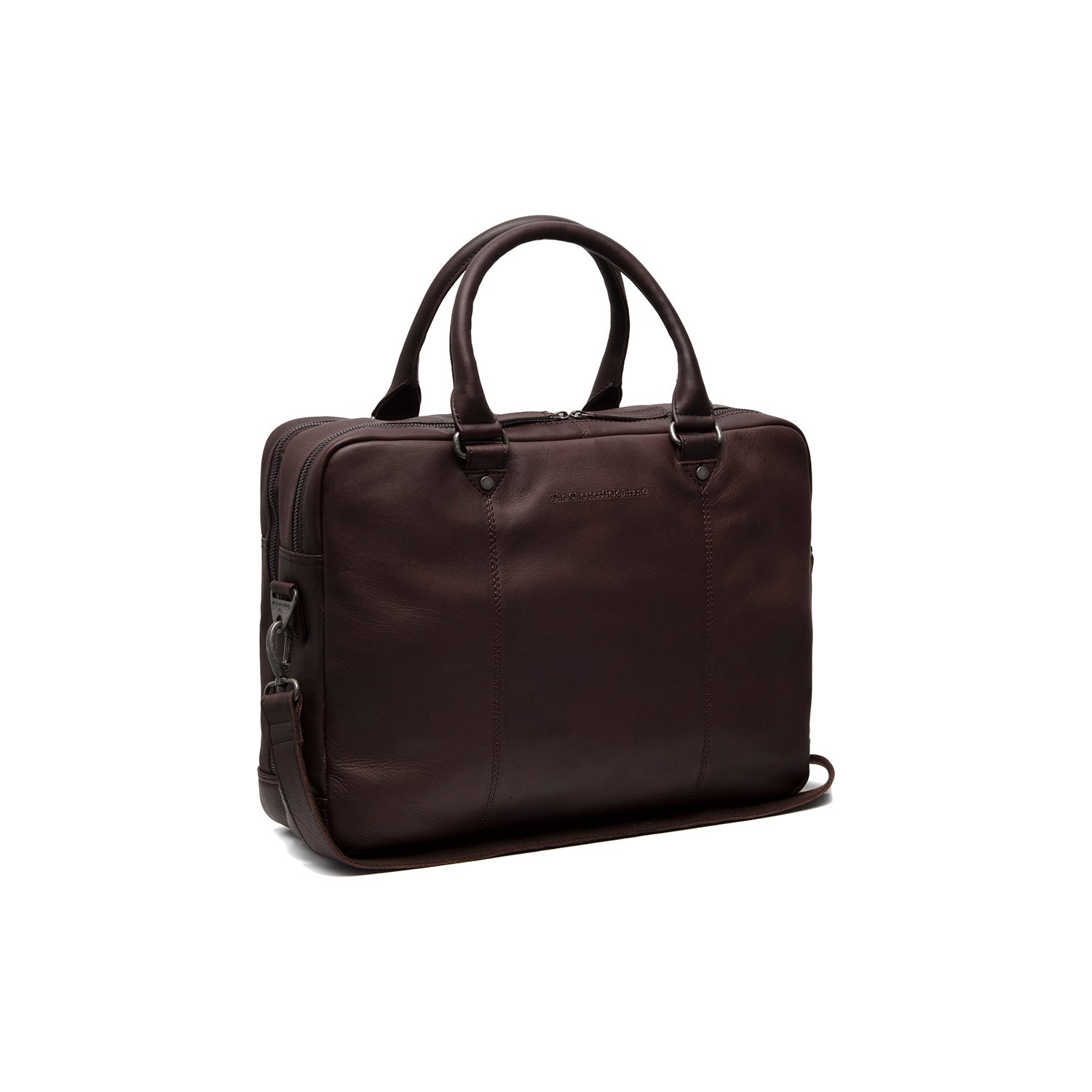 Sac pour ordinateur portable en cuir - The Chesterfield Brand Boston Marron