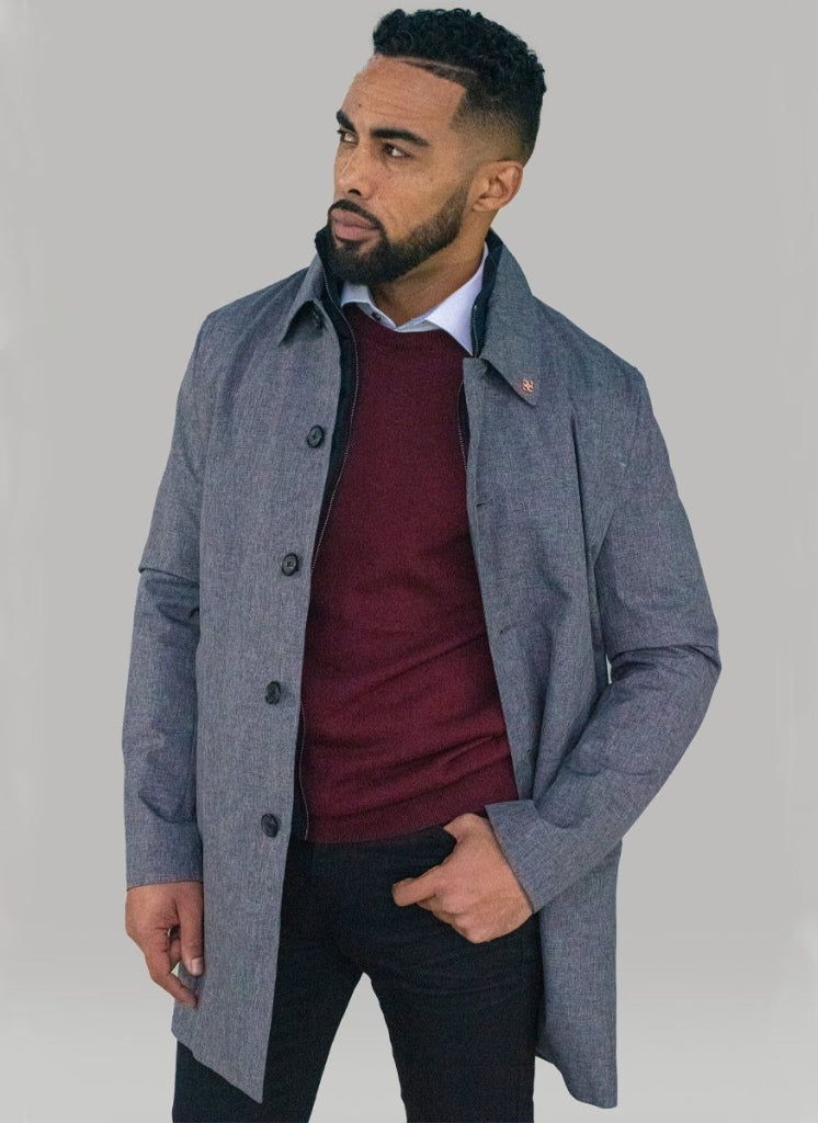 Manteau Mac Cavani Brando – Gris