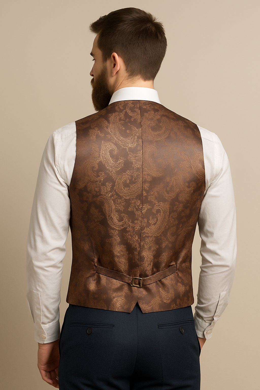 CASTLESON - Gilet Bradley Tan