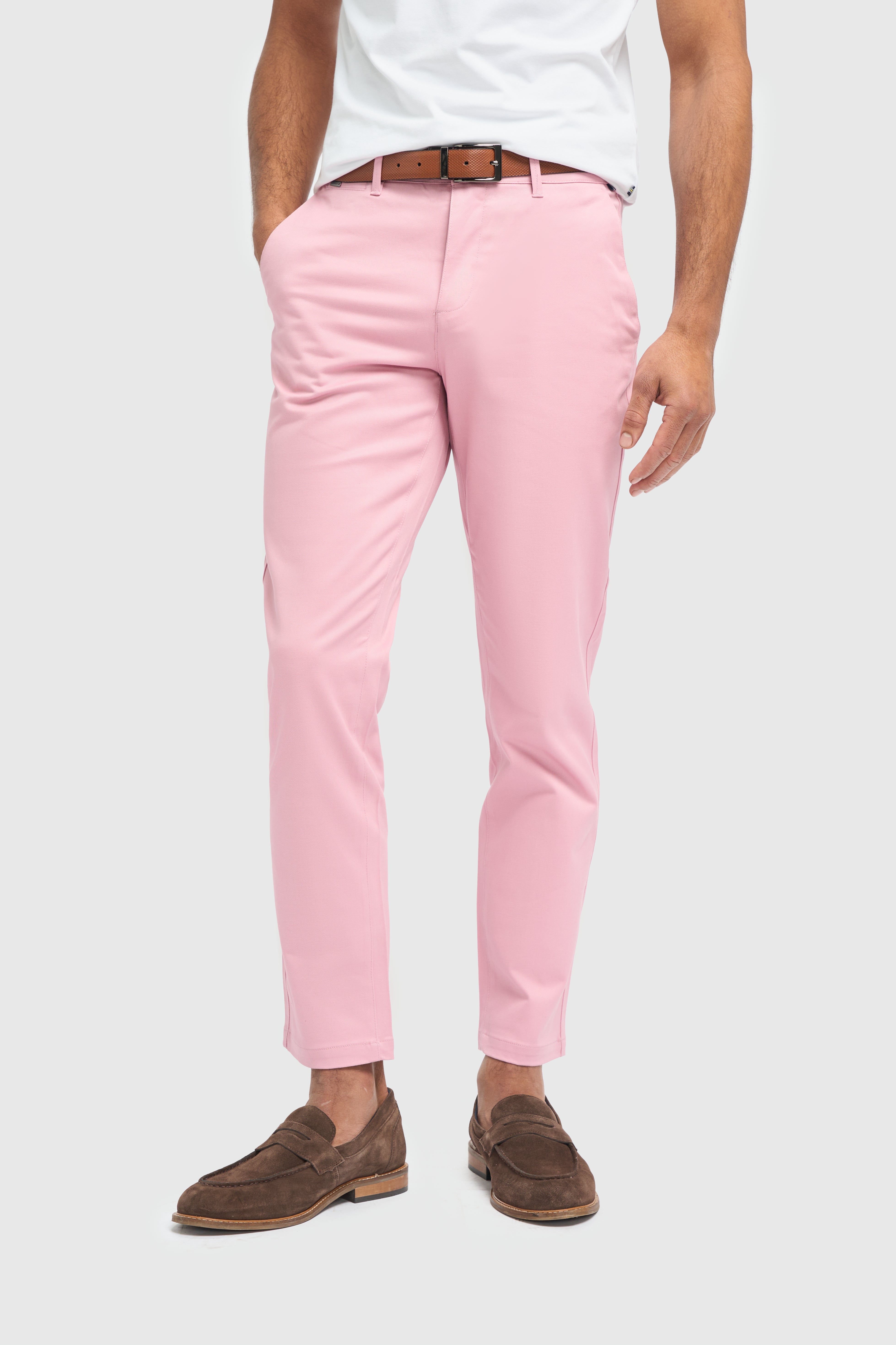 Chino pantalon homme - Cavani Dakota Mauve