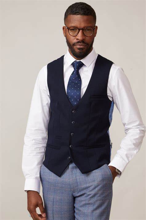Kelvin - Gilet Navy À 1 Filet