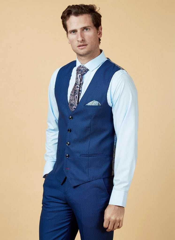 Marc Darcy - Gilet Danny Bleu Roi
