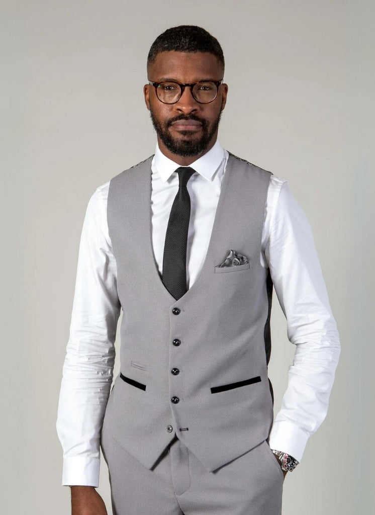 Marc Darcy - Gilet Gris Edwin Silver