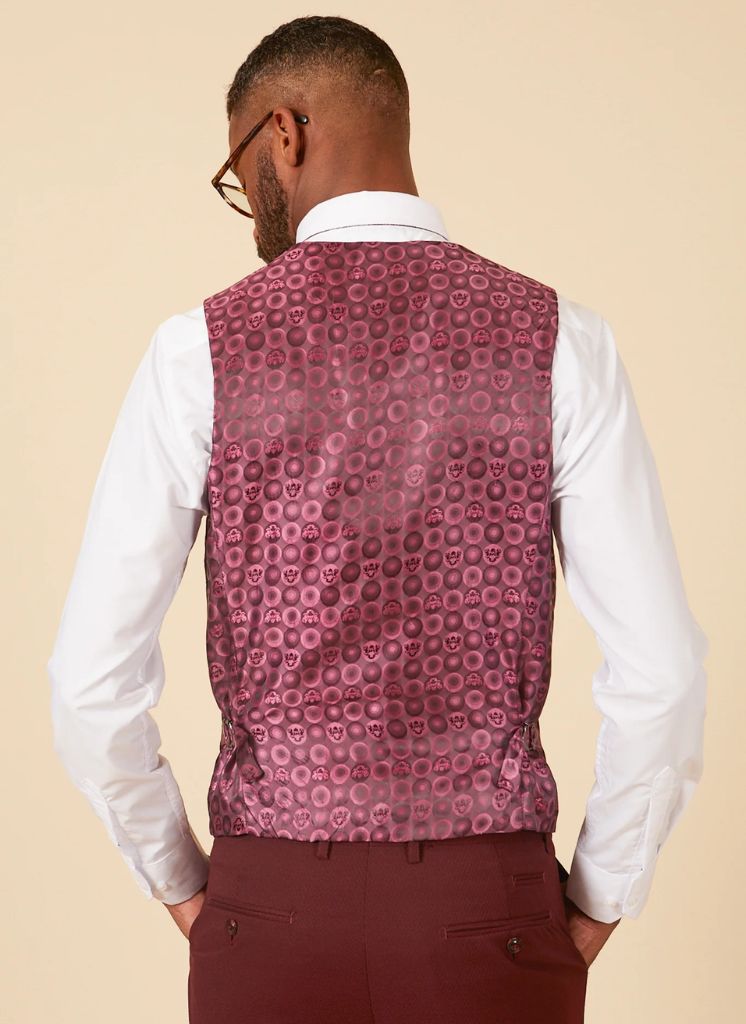 Marc Darcy - Gilet MAX Rouge Vin 2