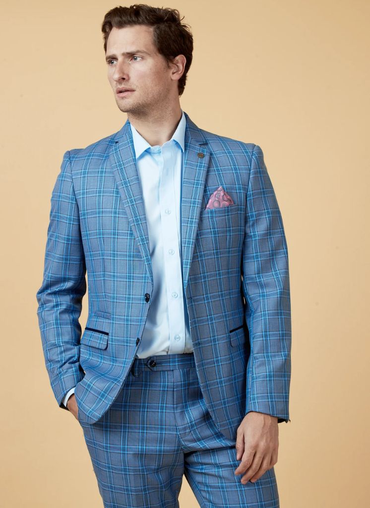 Marc Darcy - Veste Jose Bleu Ciel