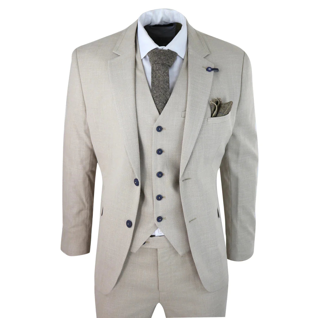 Costume Trois-Pièces - Cavani Miami Beige