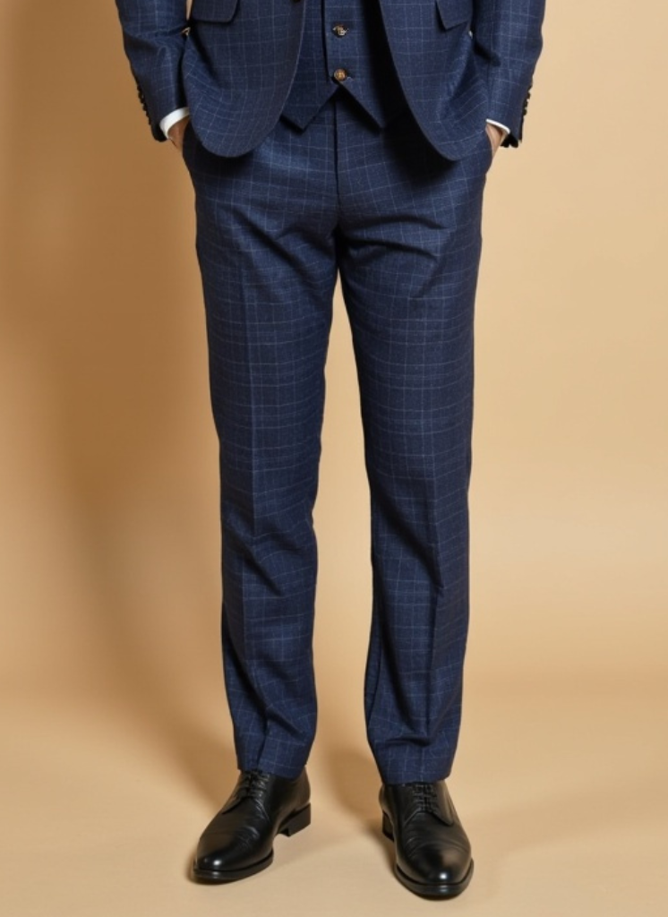 CASTLESON - Pantalon Phantom Bleu Marine