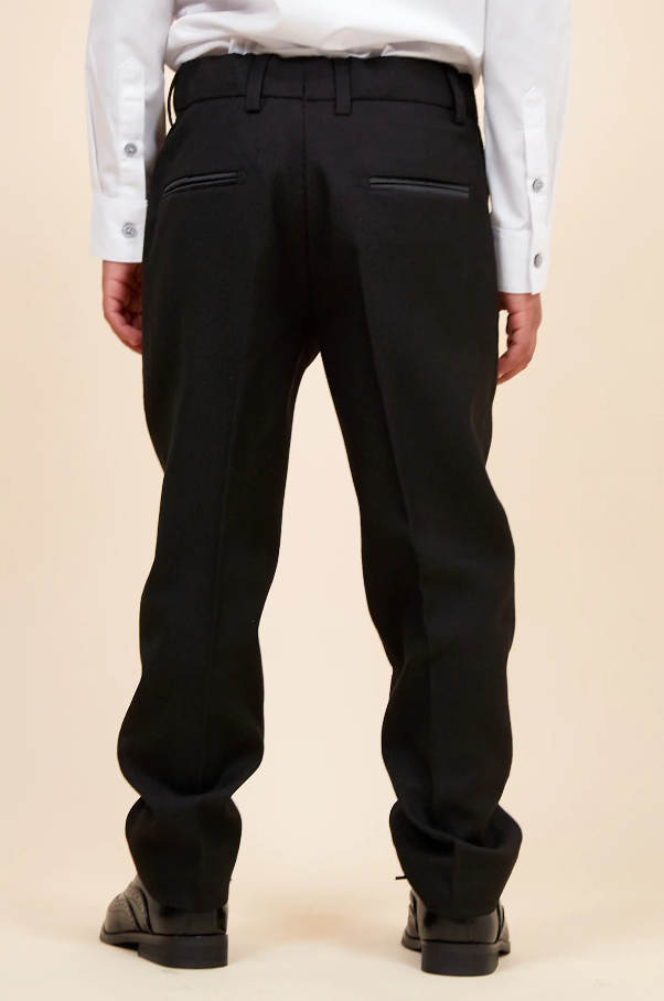 Smoking trois pièces pour enfants - Noir