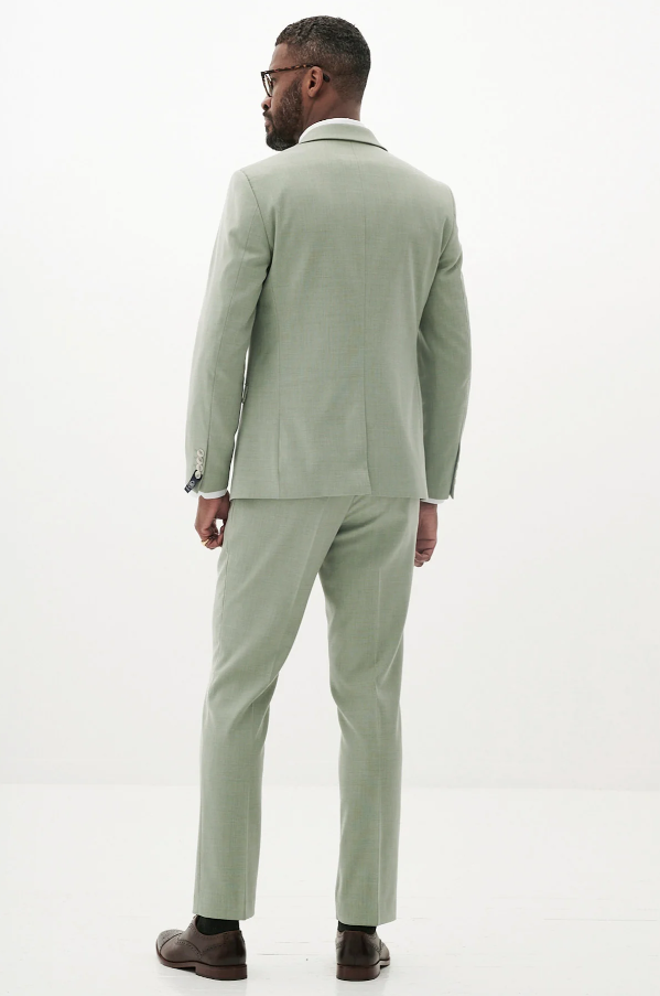 Costume trois pièces pour homme – Marc Darcy Finley Vert Mousse