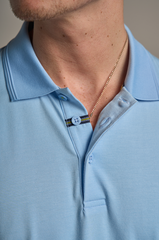 Polo Cavani Kelsey bleu ciel