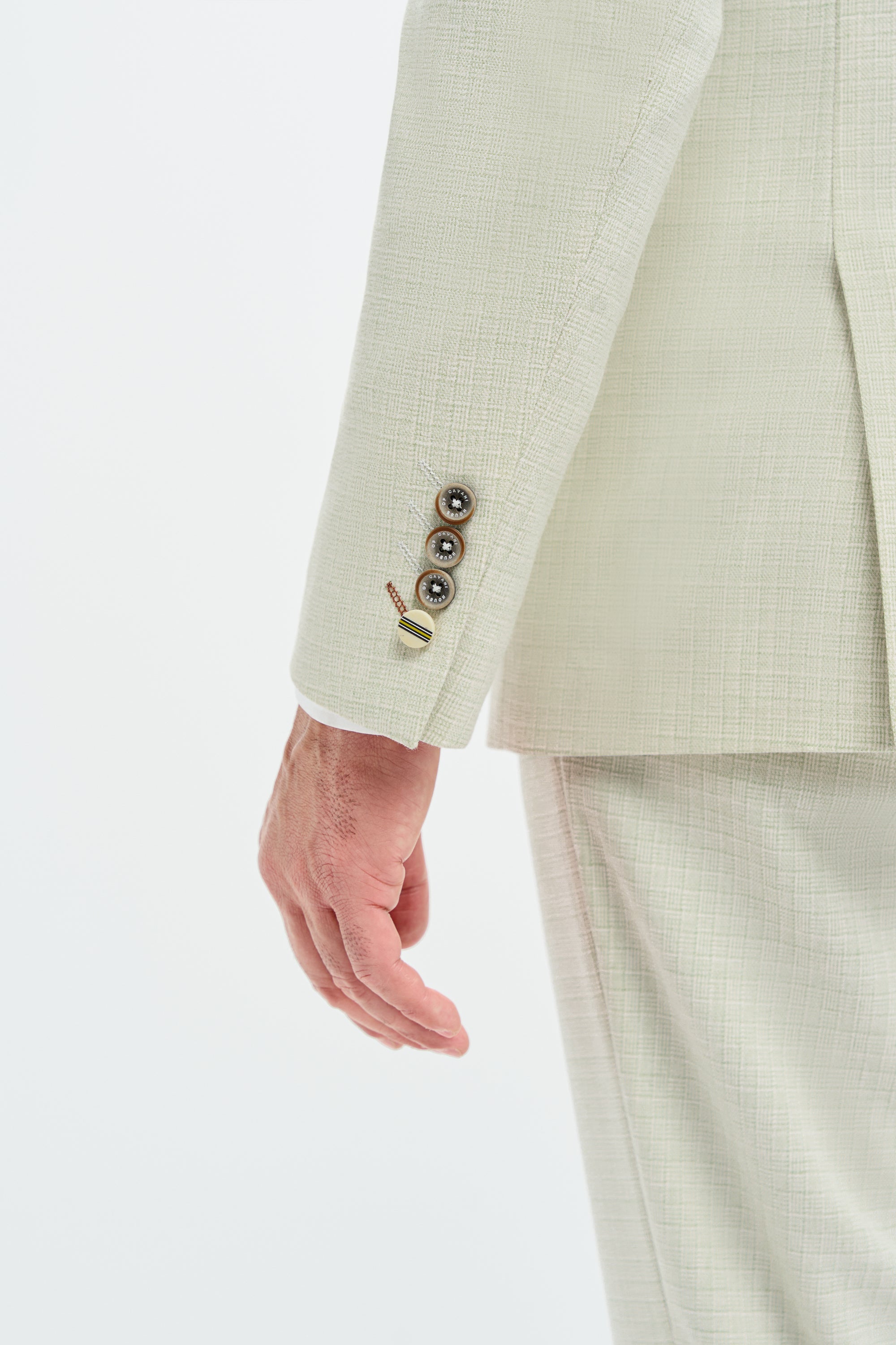 Costume trois pièces homme - Cavani Tropez Sauge