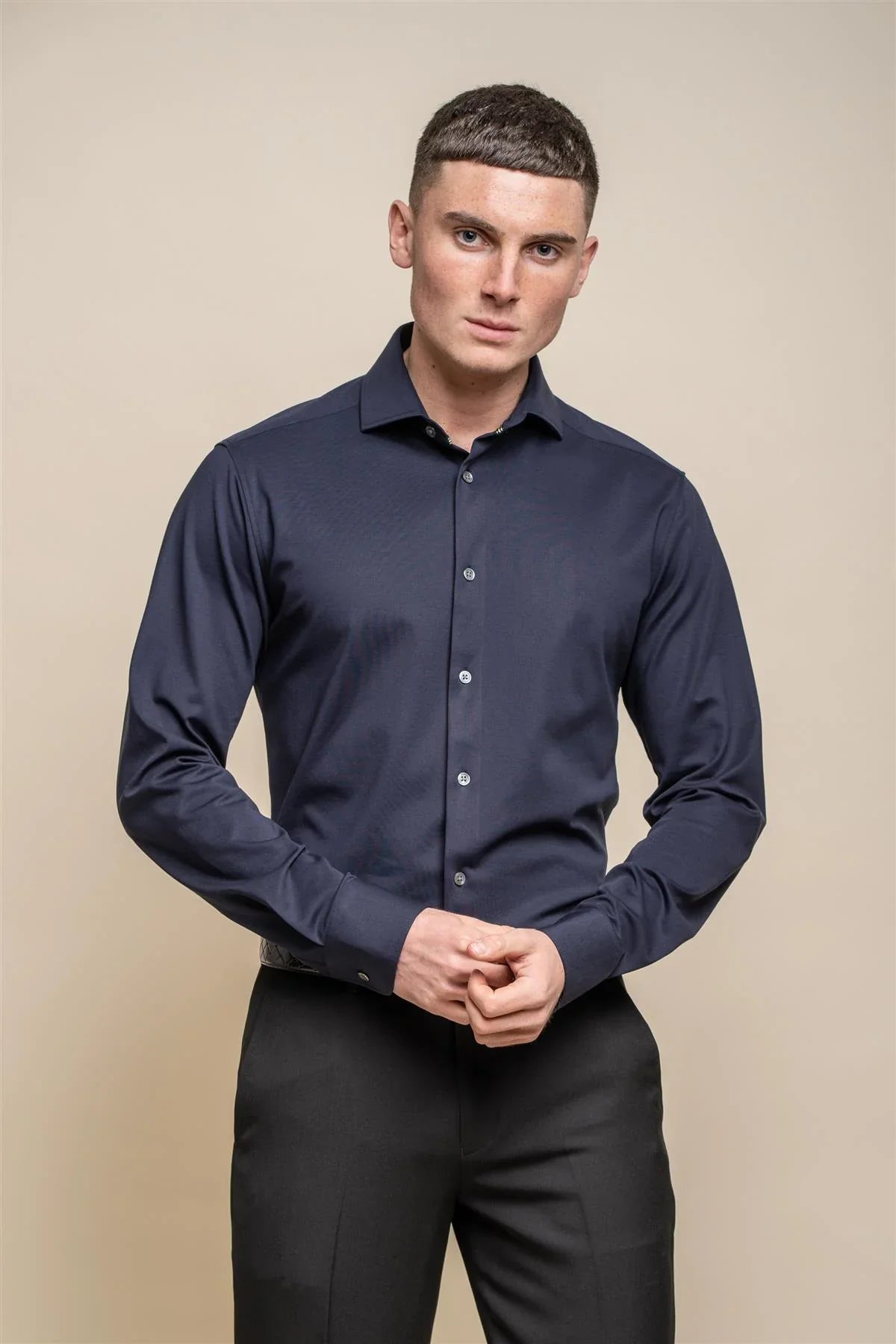 Chemise Cavani Ashley bleu marine