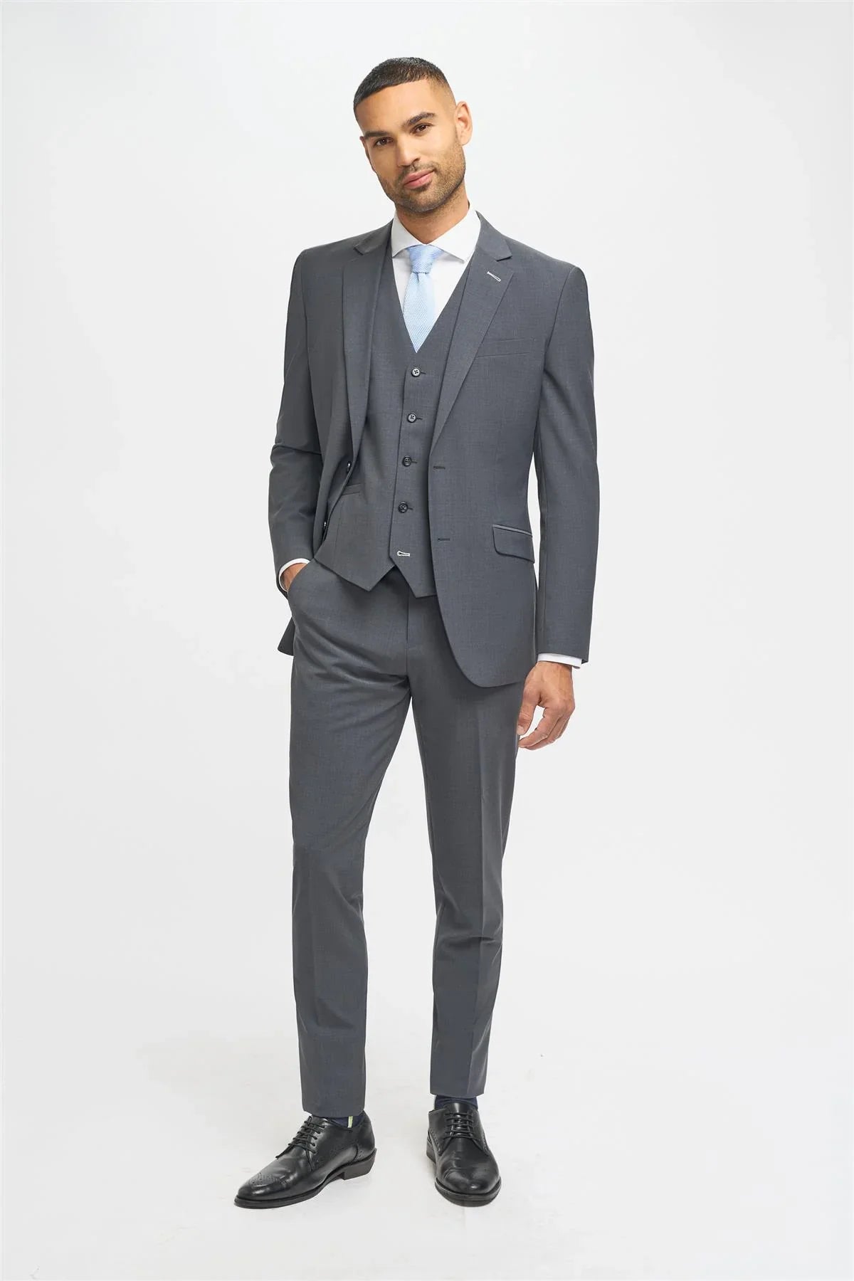 Cavani – Blazer Bond gris anthracite