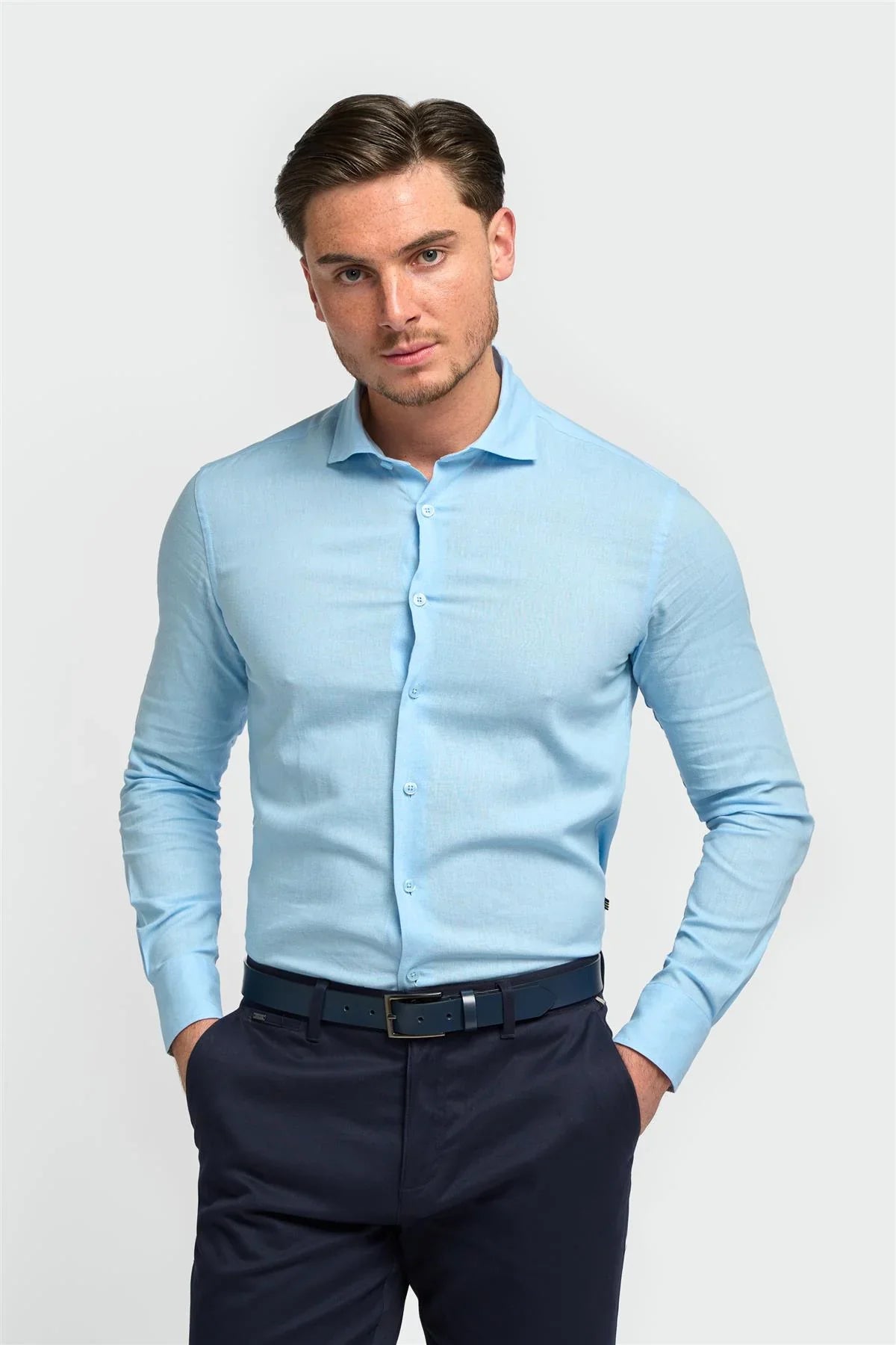 Chemise Cavani Matera bleu ciel