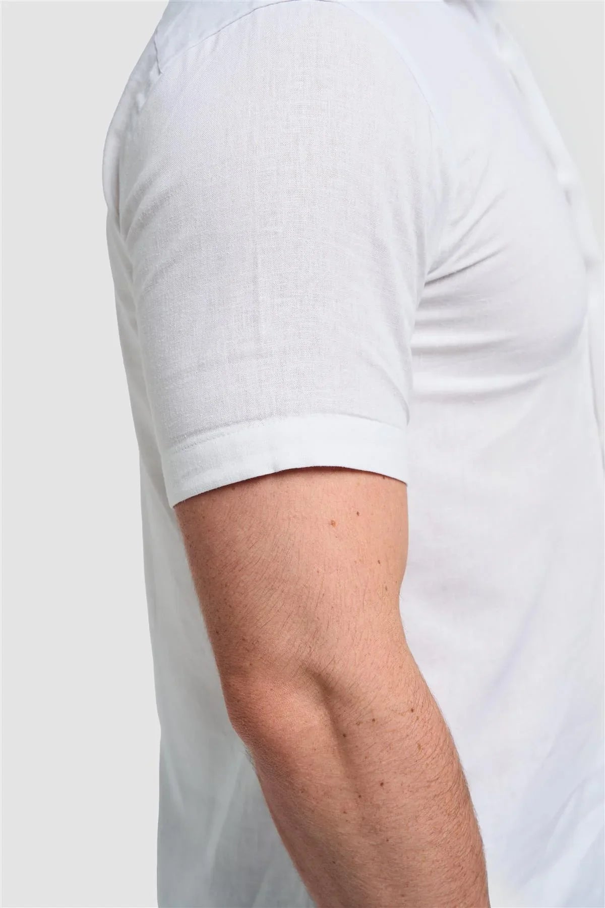 Chemise manches courtes Cavani Matera blanche