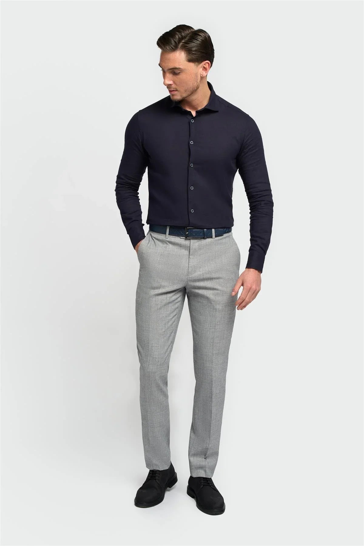 Chemise Cavani Matera bleu marine