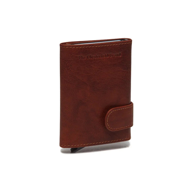 Porte-cartes en cuir - The Chesterfield Brand Mannheim cognac