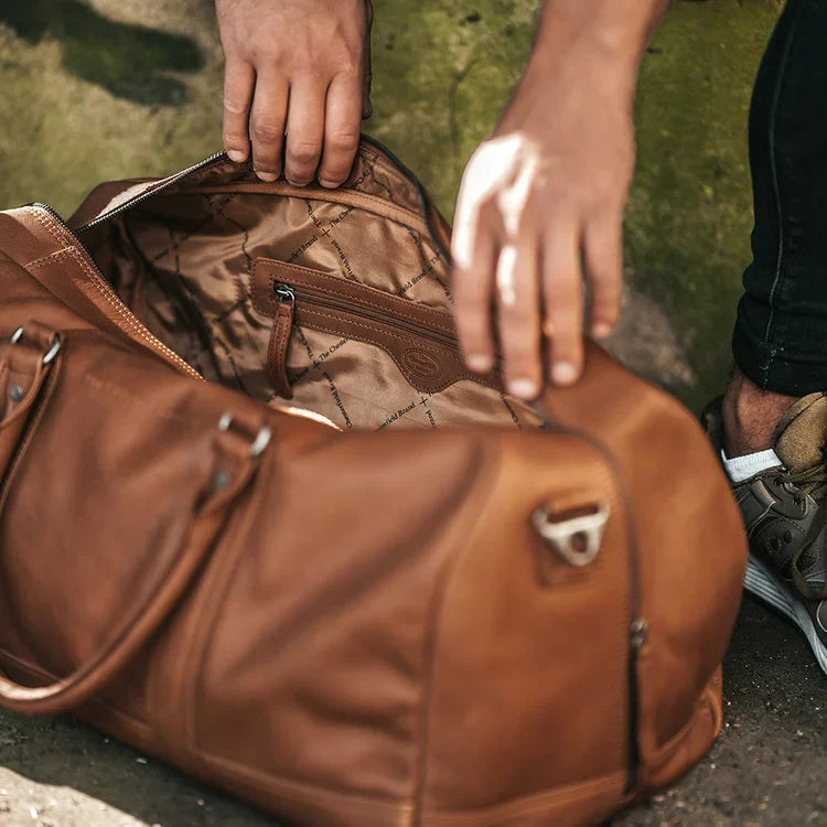 Sac de Week-end en Cuir - The Chesterfield Brand Perth Cognac