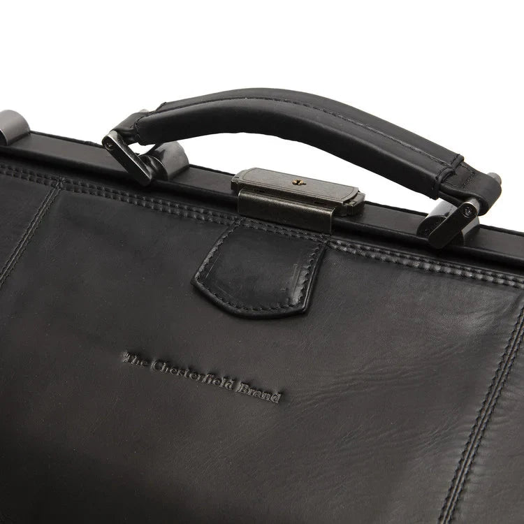 Weekend Bag en Cuir - The Chesterfield Brand Corfu Noir