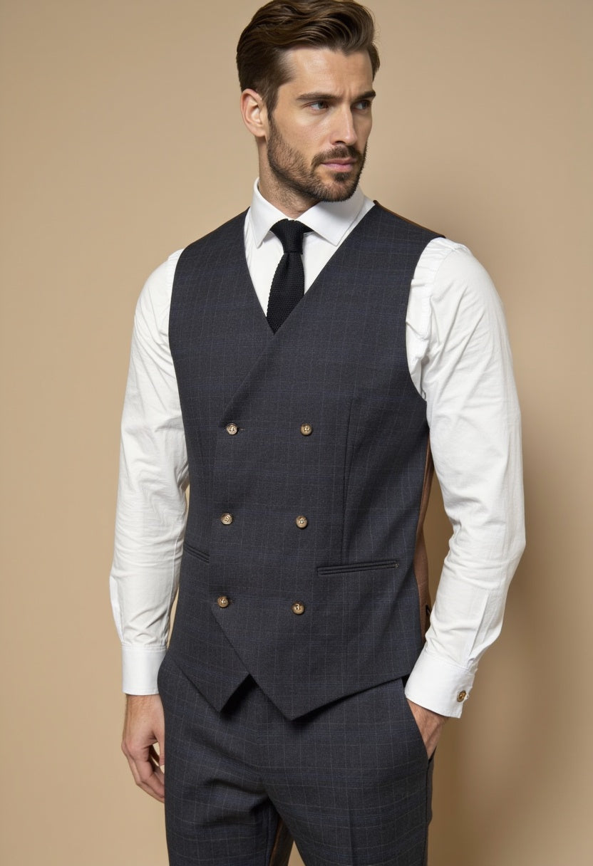 CASTLESON - Gilet Phantom Gris