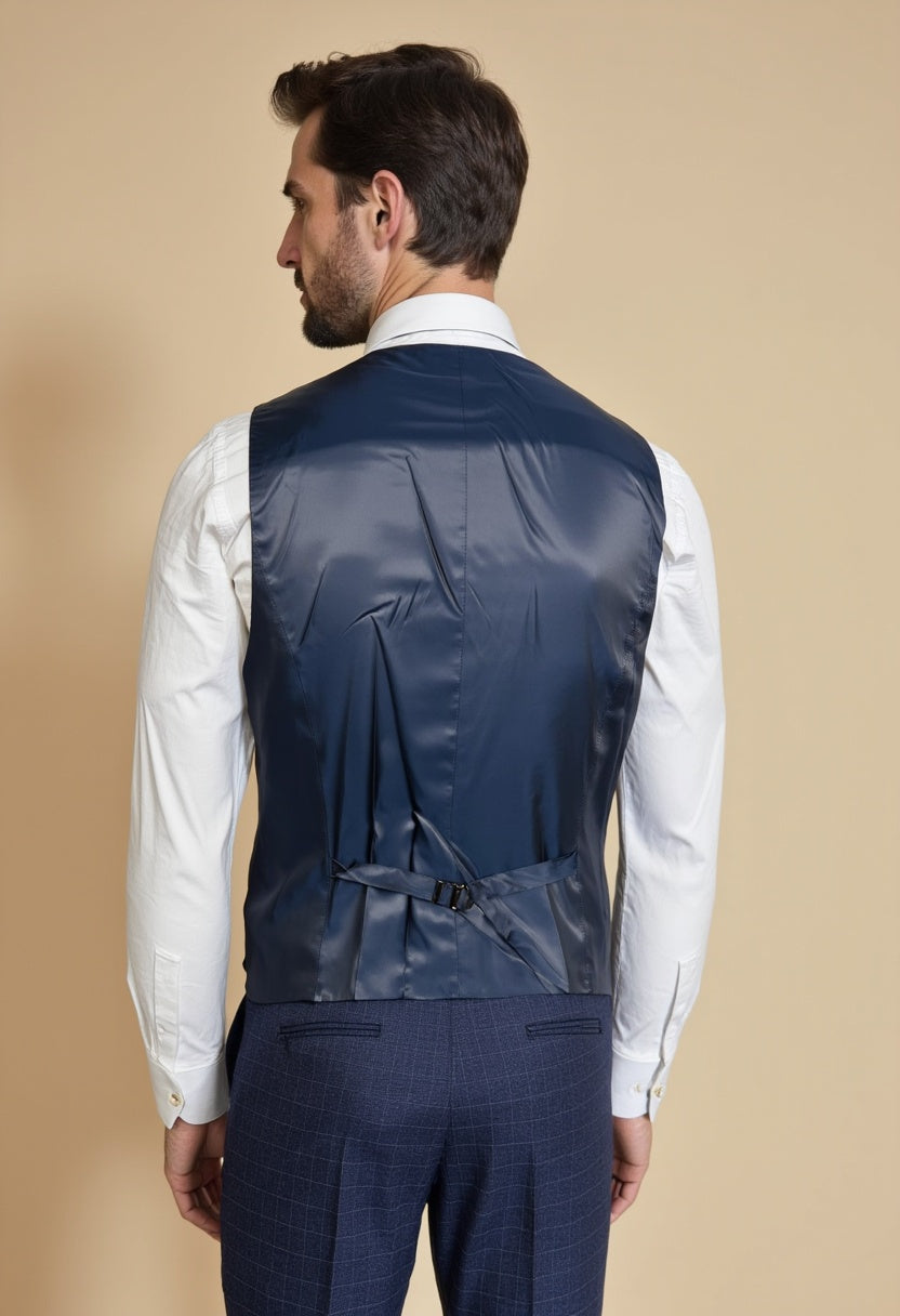 CASTLESON - Gilet Phantom Bleu Marine
