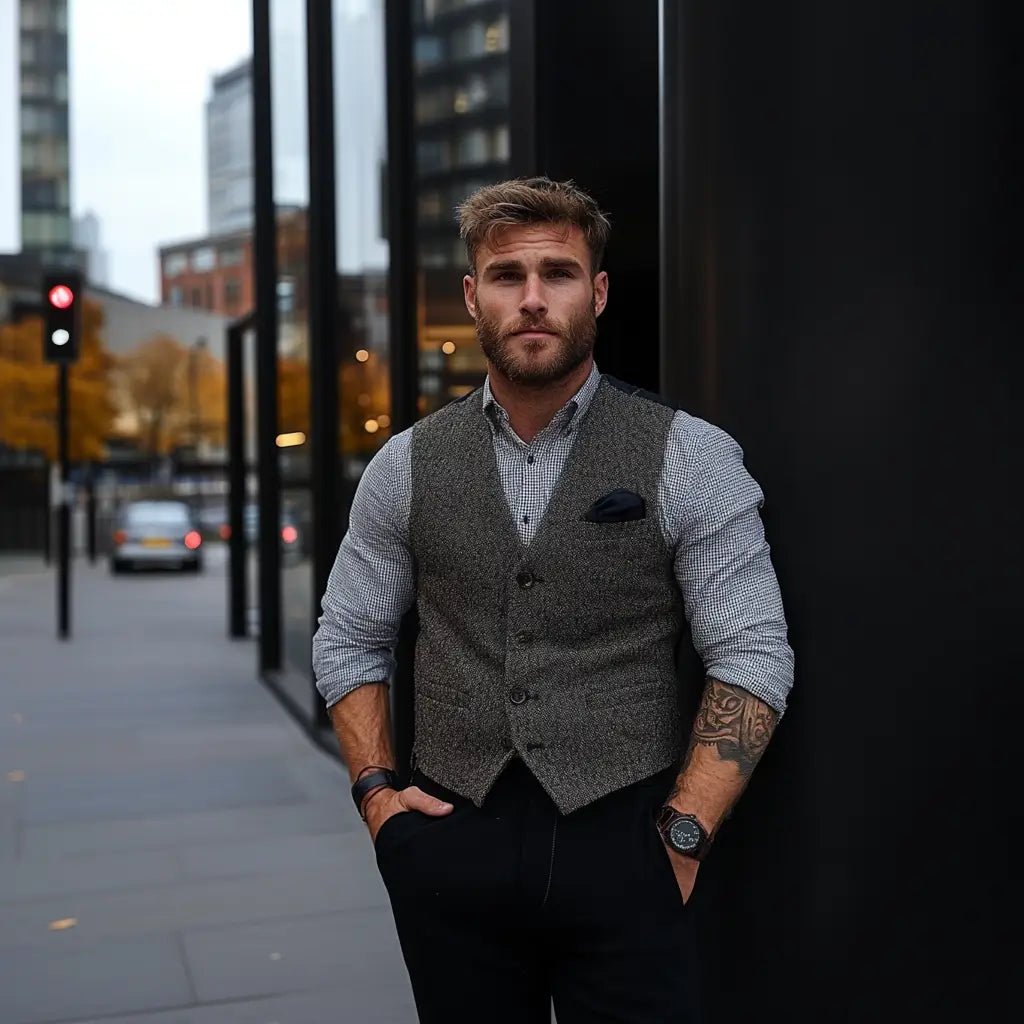 Comment porter un gilet en tant qu’homme ?