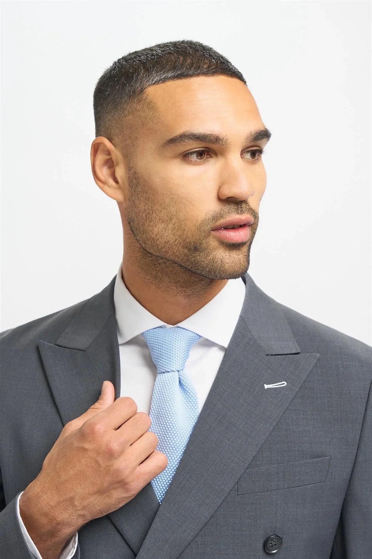 Cavani – Blazer Bond gris anthracite croisé