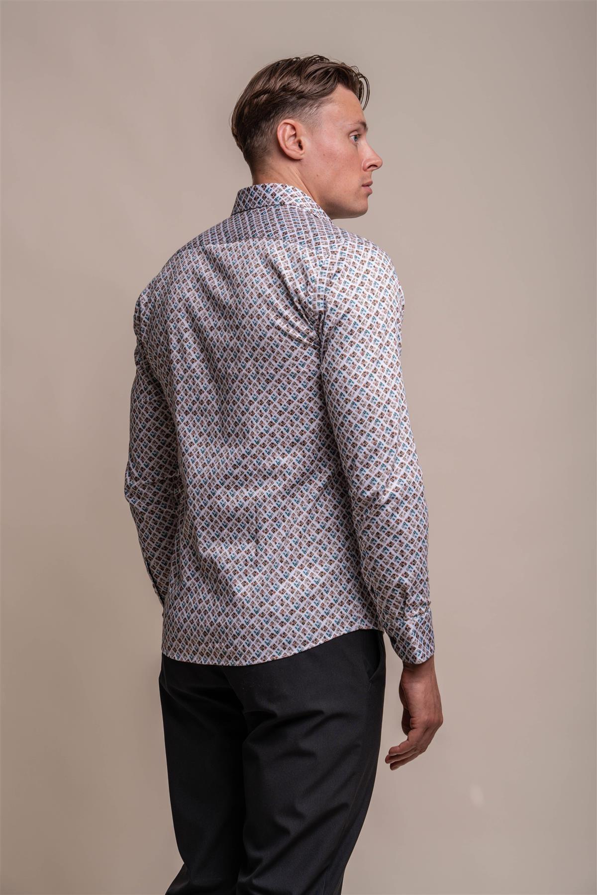 Chemise Cavani Keats coupe ajustée