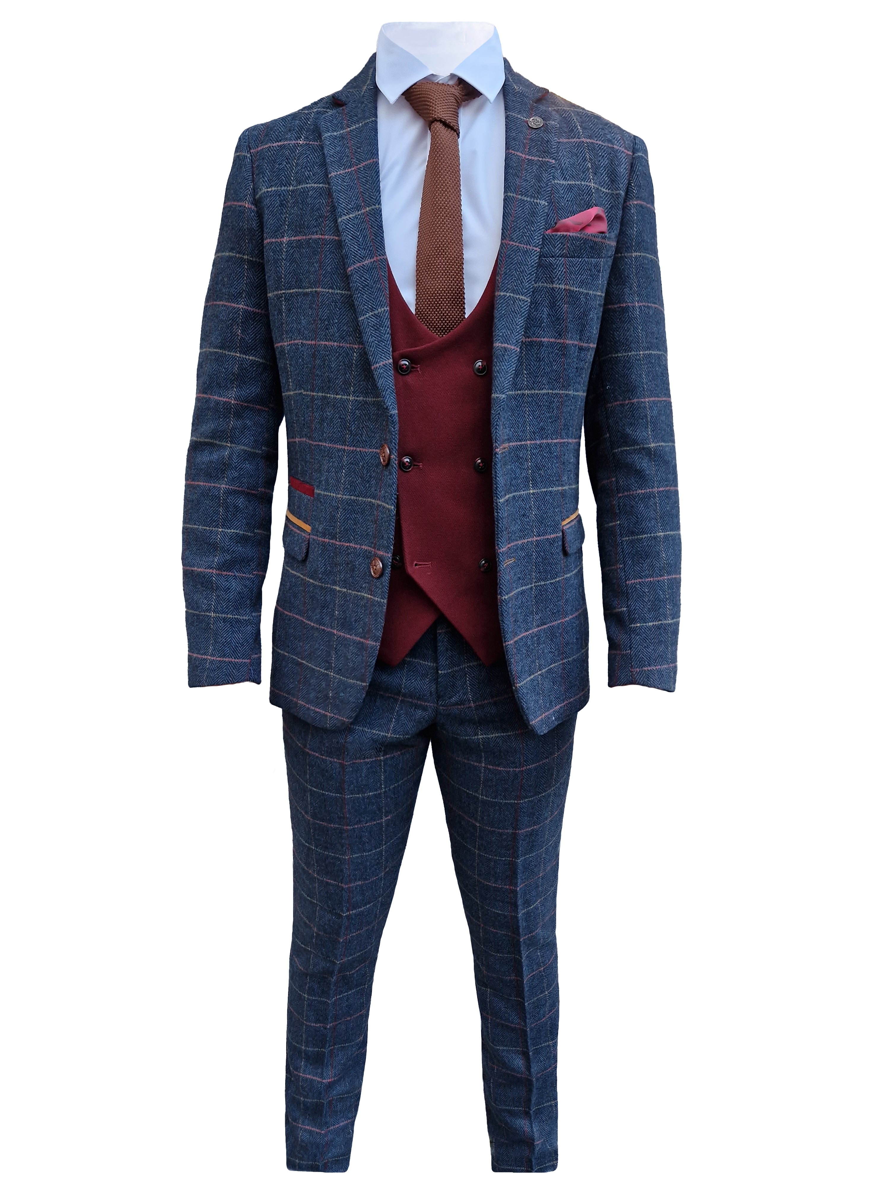 Costume homme trois pièces Tweed Eton - Mix & Match