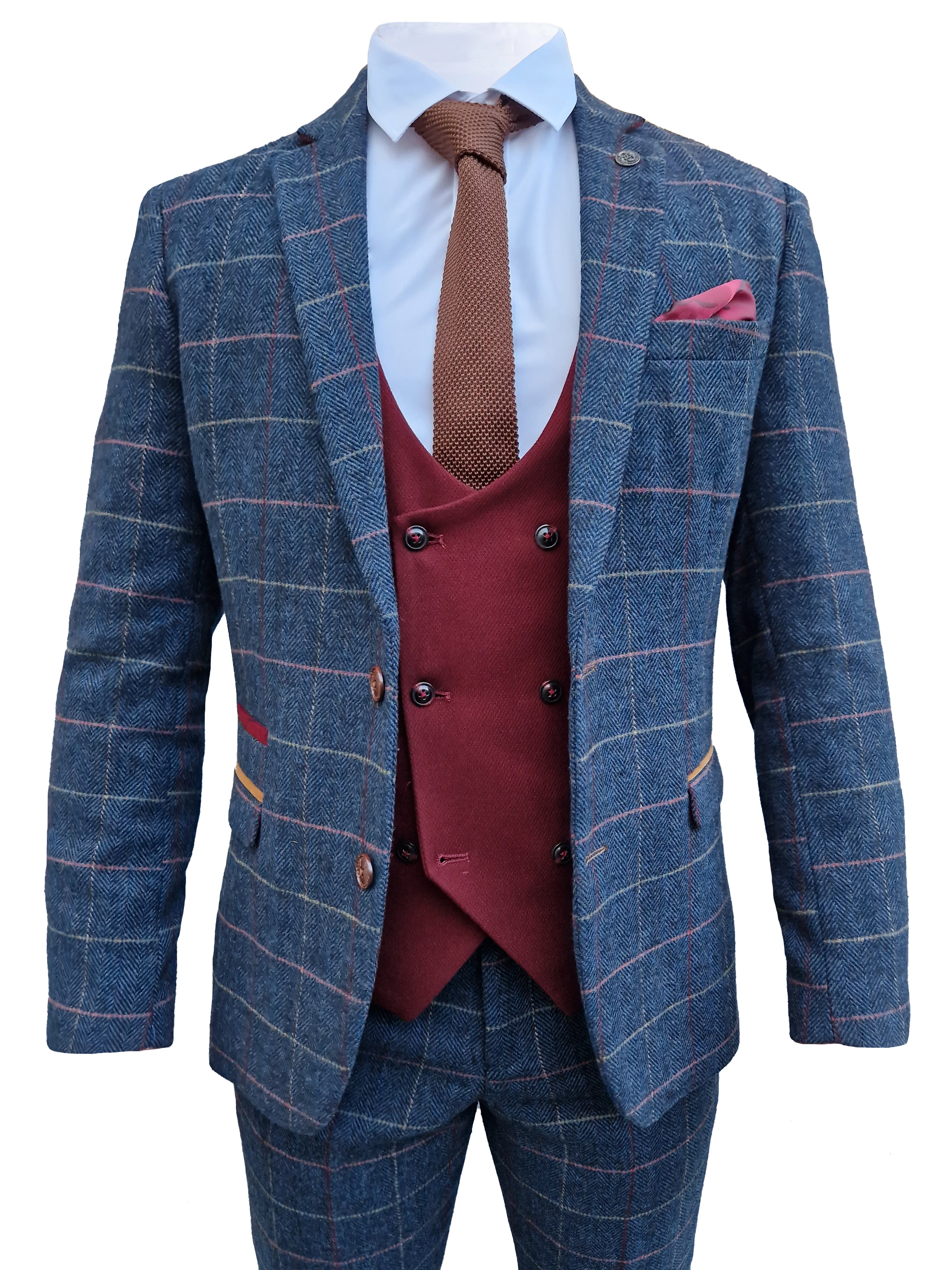 Costume homme trois pièces Tweed Eton - Mix & Match