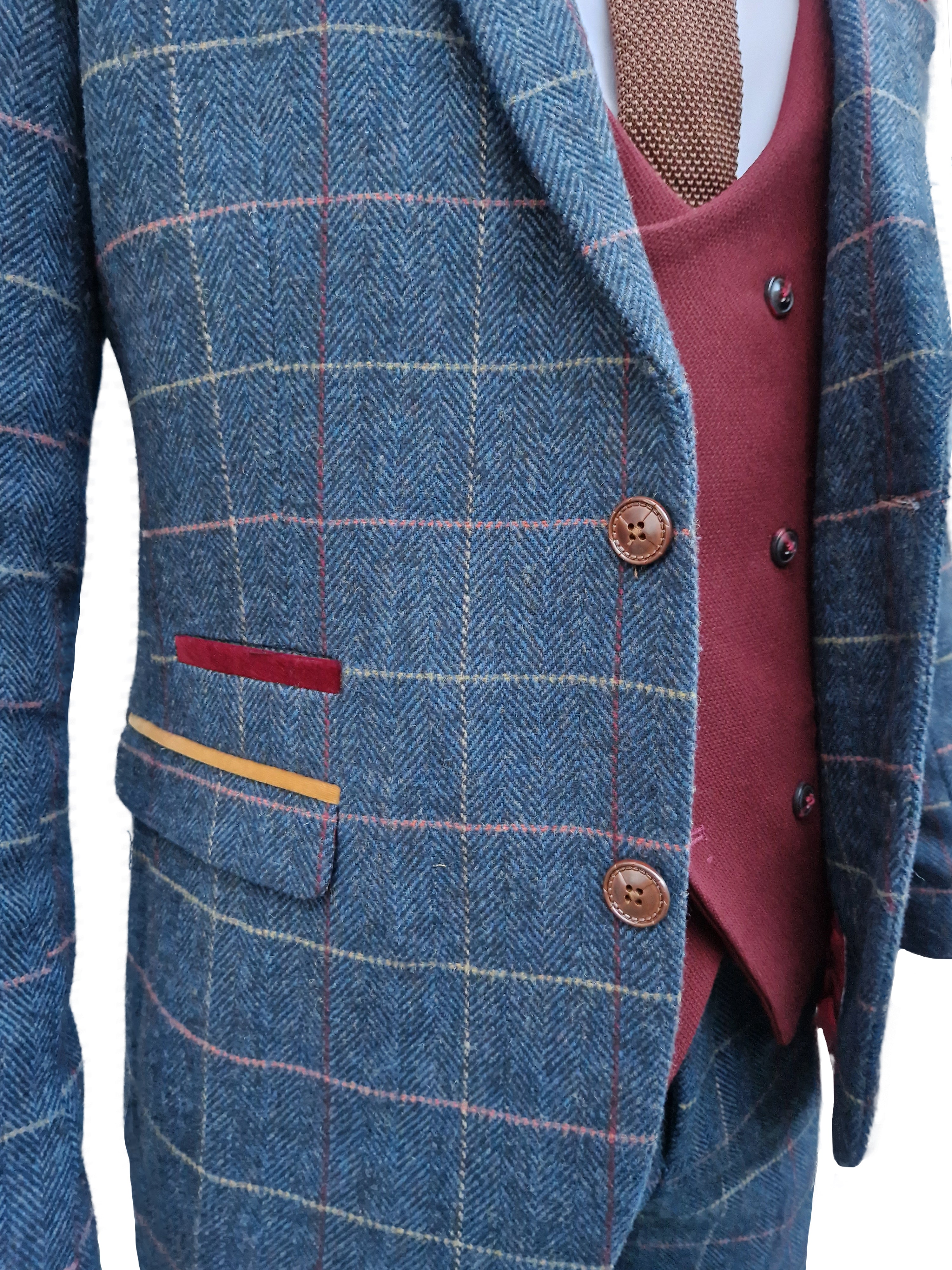 Costume homme trois pièces Tweed Eton - Mix & Match