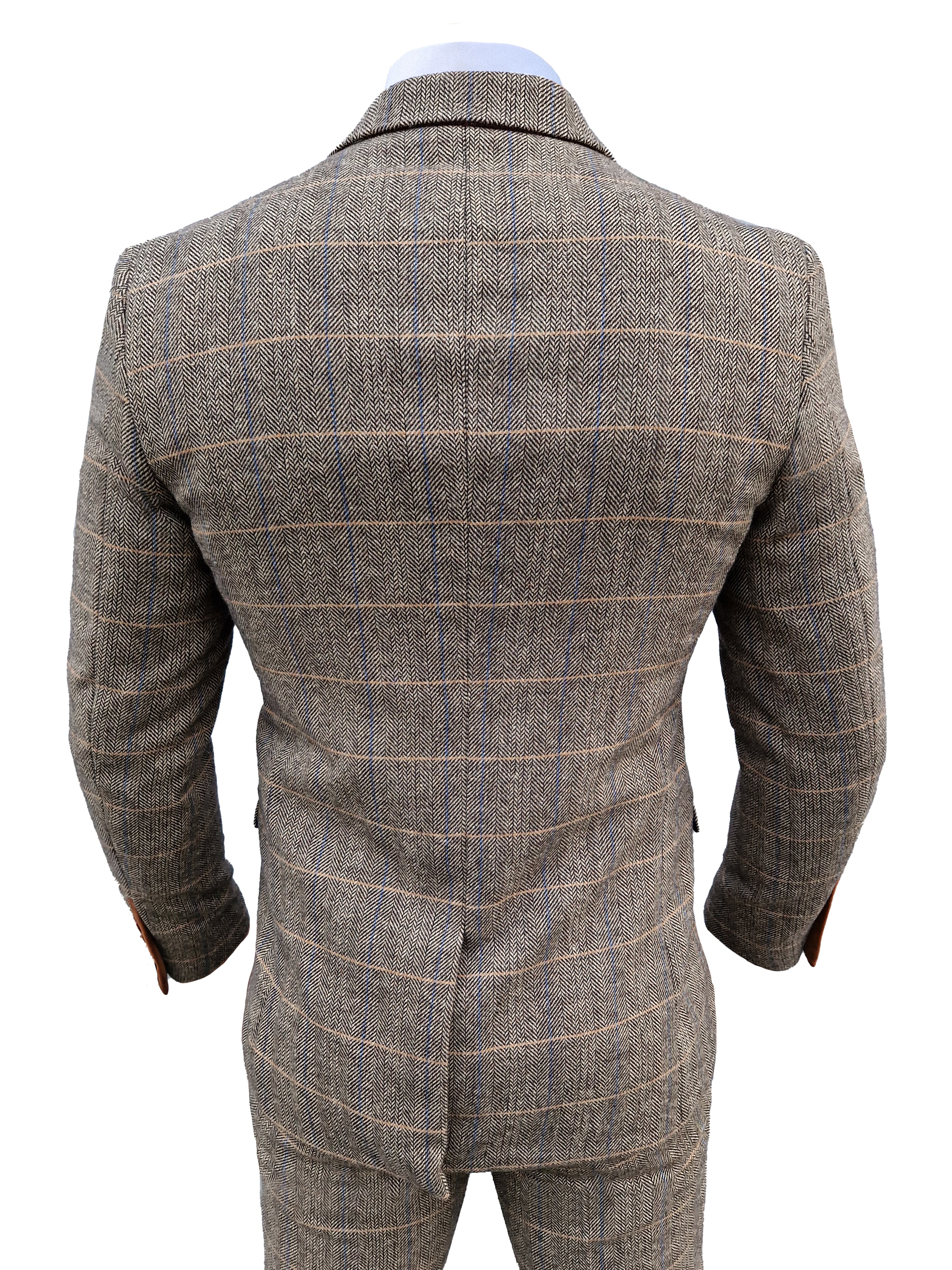 Costume trois pièces pour homme Marc Darcy Herringbone