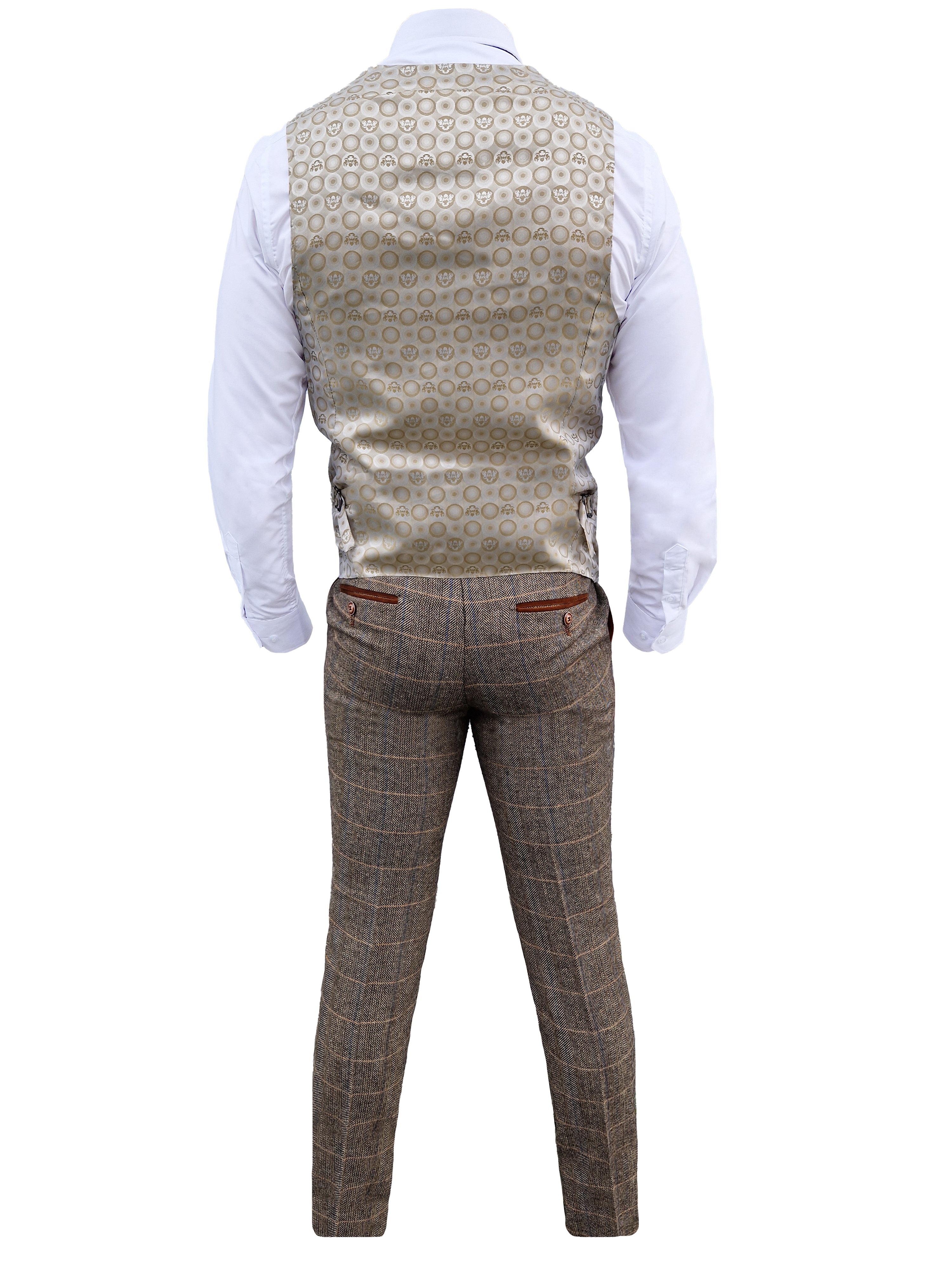 Mix and match - Costume pour hommes 3 pièces Herringbone