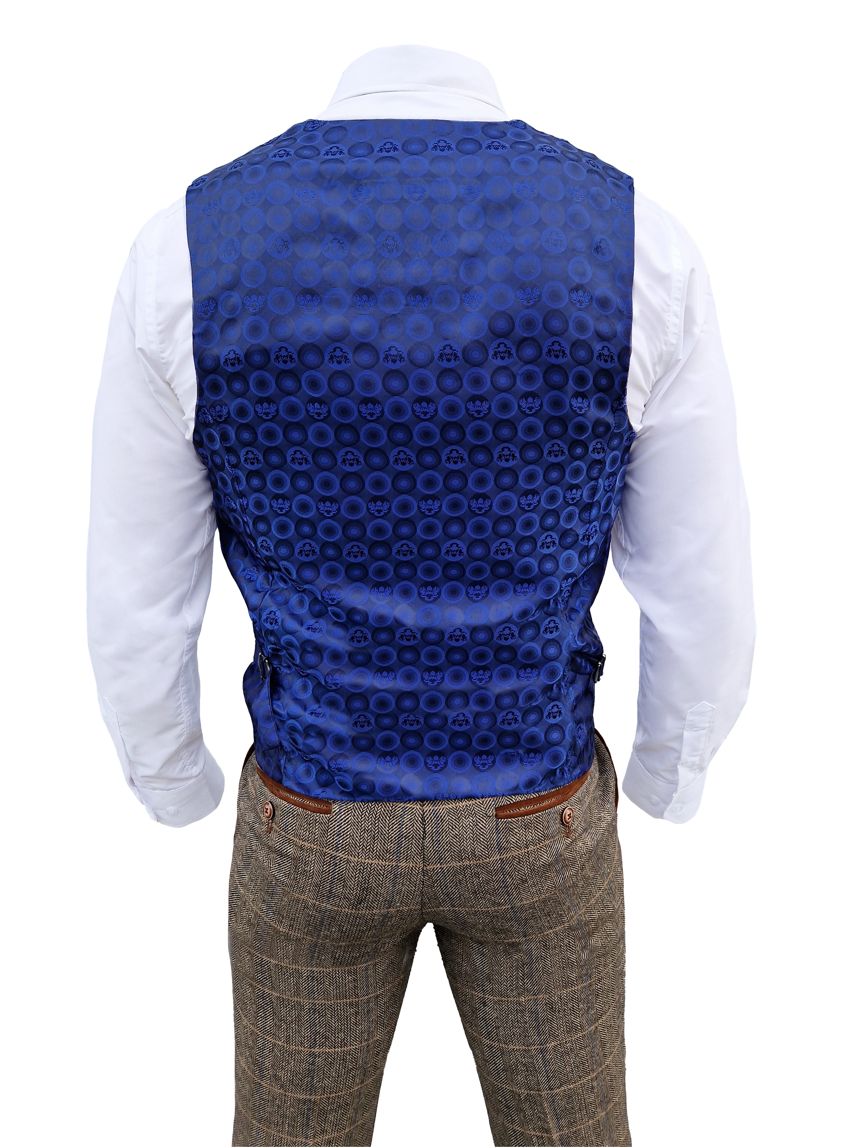 Mix and match - Costume pour hommes 3 pièces Herringbone