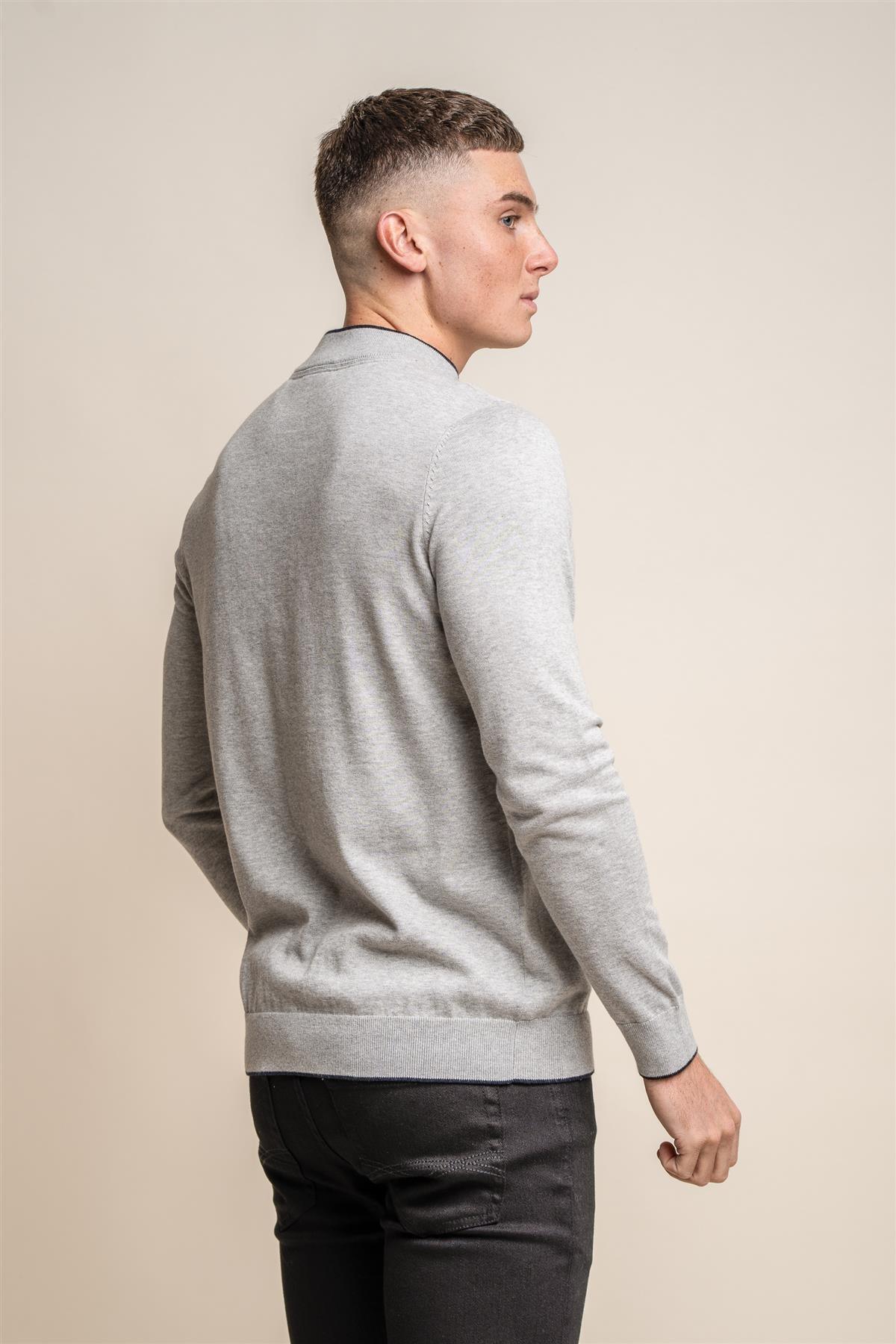 Rio Gris - Pull col roulé Homme - Cavani