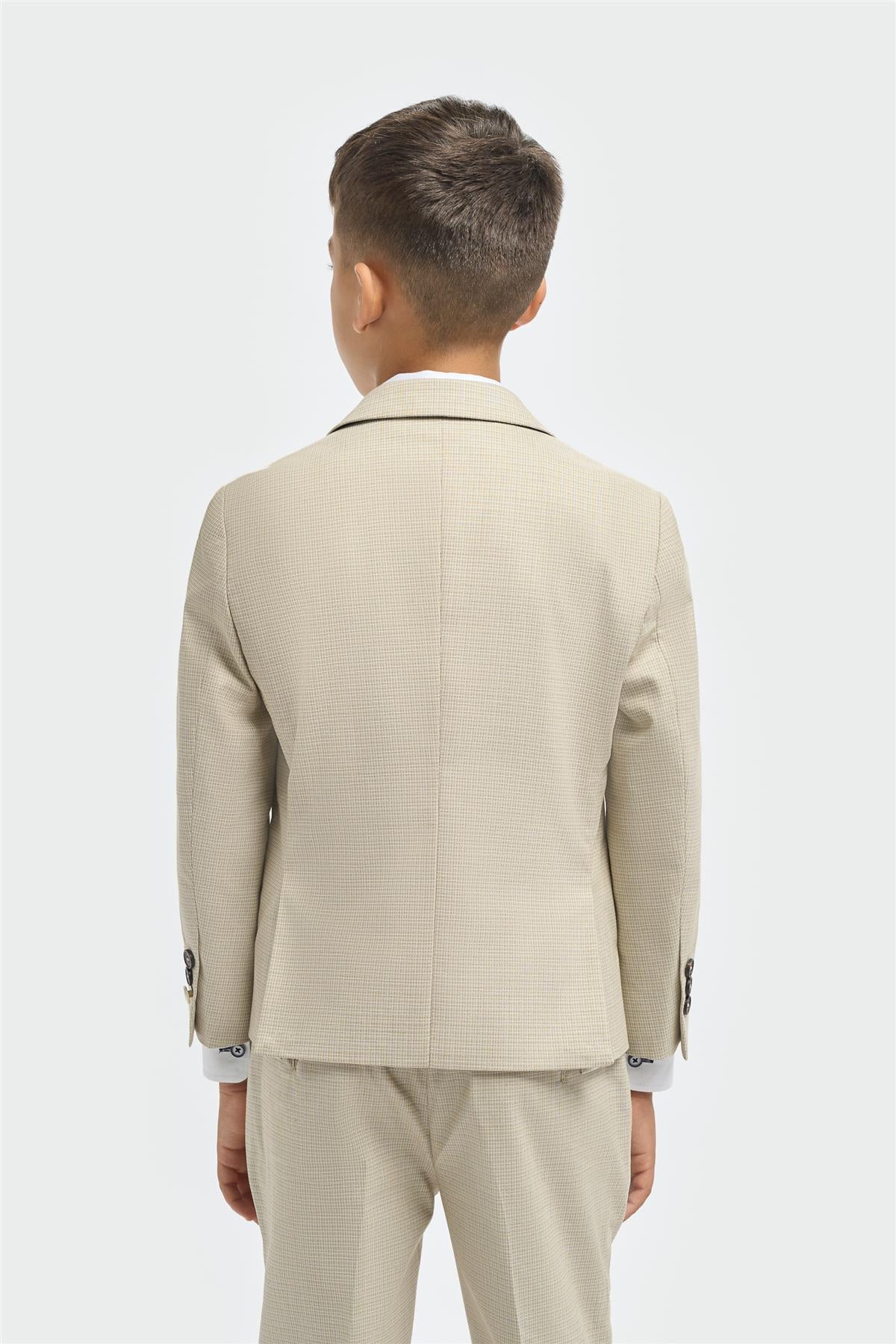 Costume trois pièces pour enfants - Hampton Beige