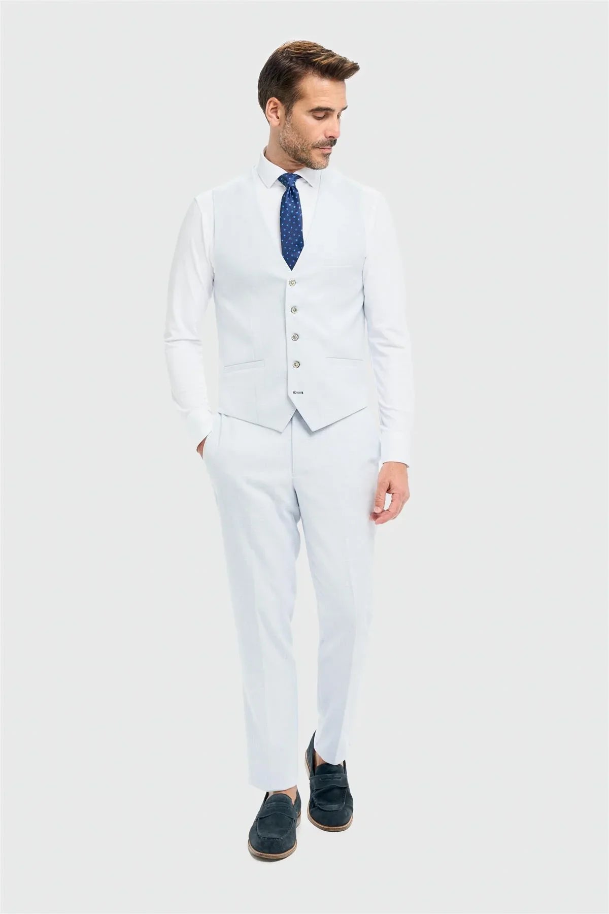 Costume trois pièces homme - Cavani Tropez Ciel