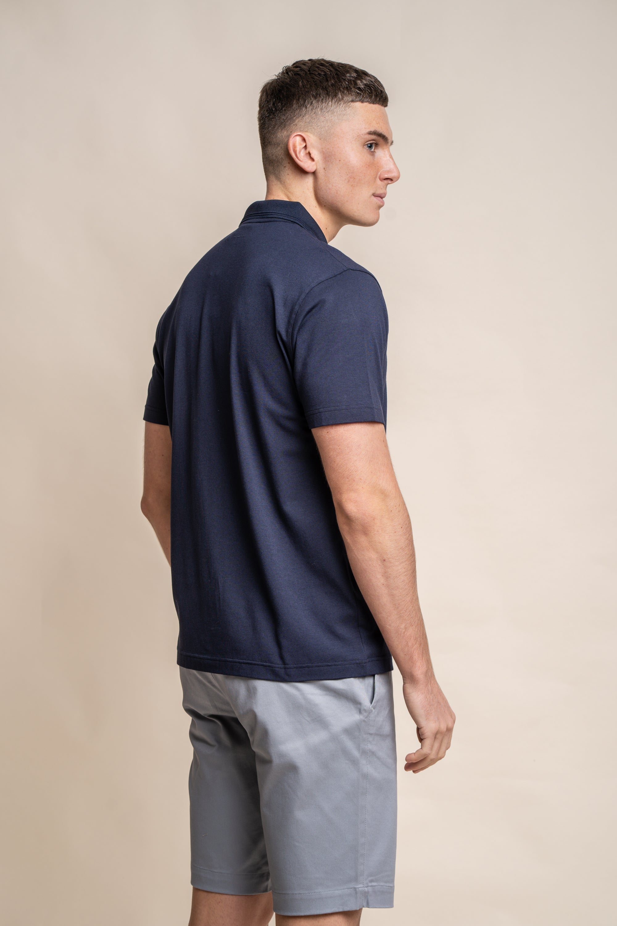 Polo Cavani Kelsey bleu marine