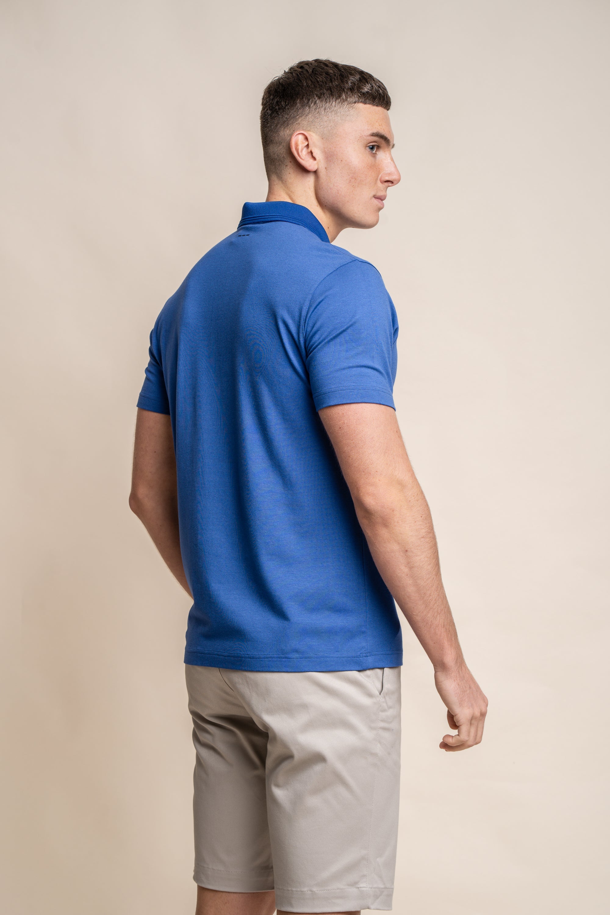 Polo Cavani Kelsey bleu électrique