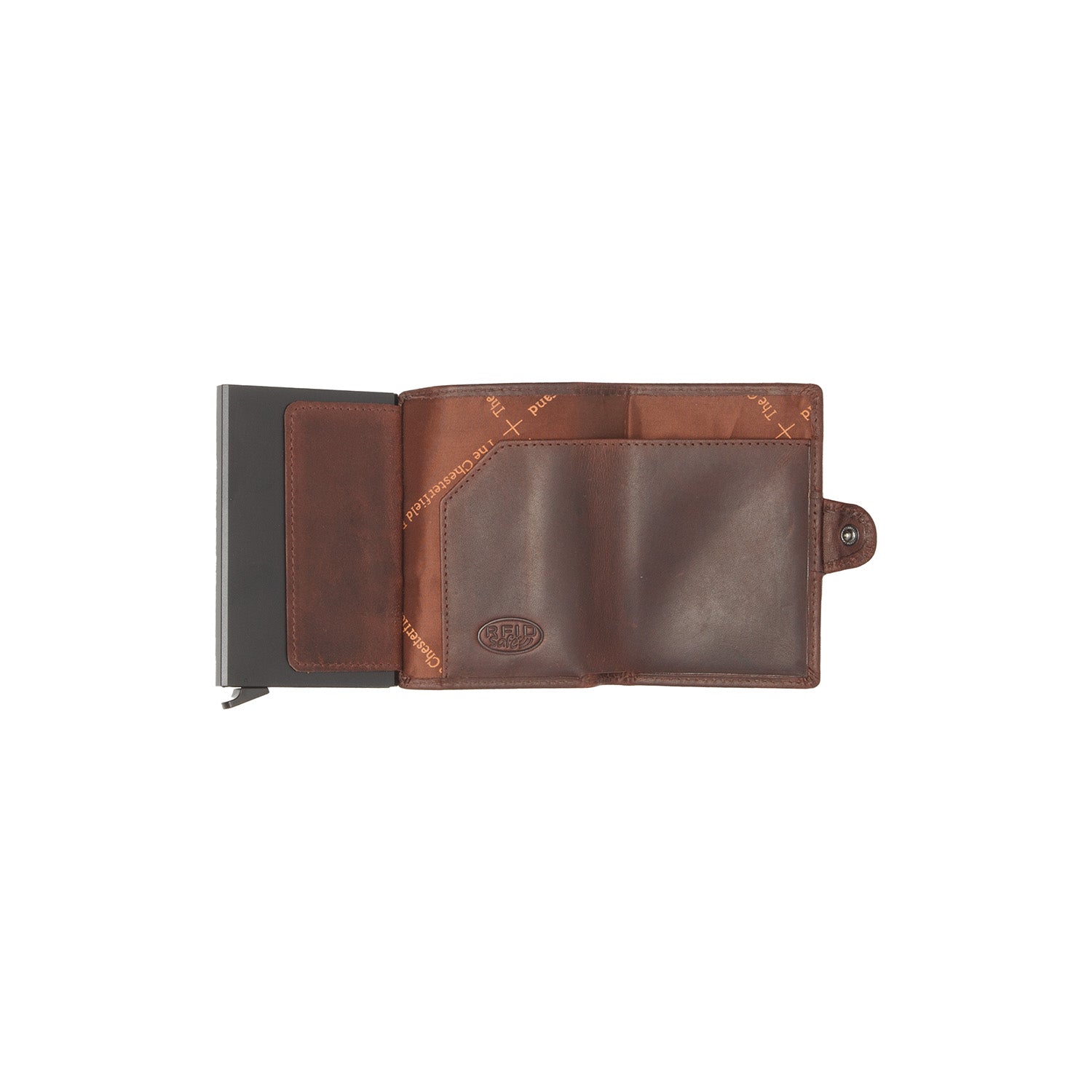 Porte-cartes en cuir - The Chesterfield Brand Lagos marron